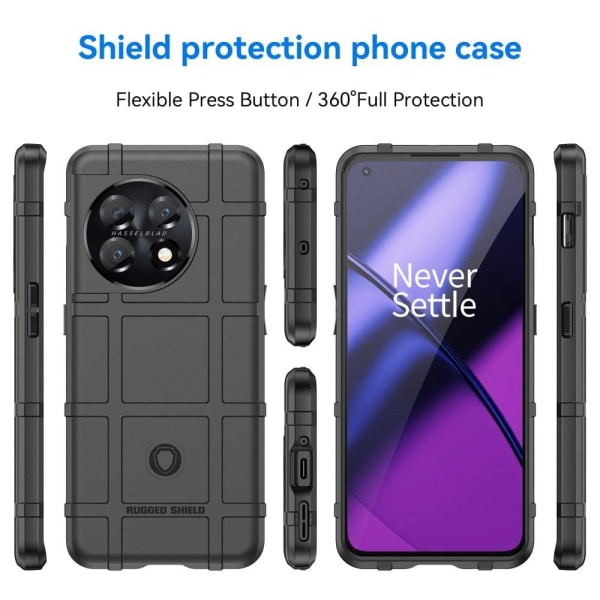 Rugged Shield Etui OnePlus 11 - Sort Black