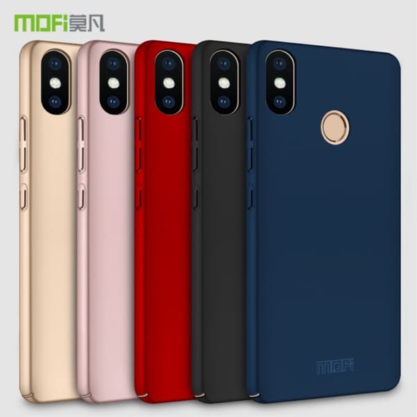 MOFI Xiaomi Mi 8 beskyttelses deksel av hard plastikk - blå Blue