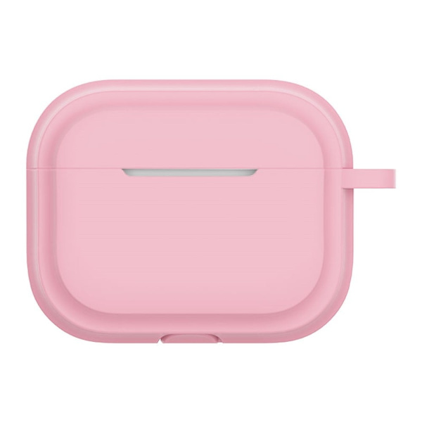 AirPods Pro 2 silikonikotelo koukulla - Pinkki Pink