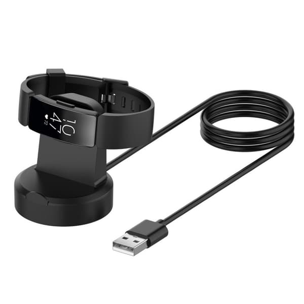 Fitbit Inspire /Inspire HR 1m kabel till laddningsdocka Svart