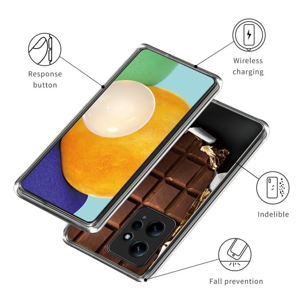 Deco Xiaomi Redmi Note 12 kotelot - Suklaa Brown