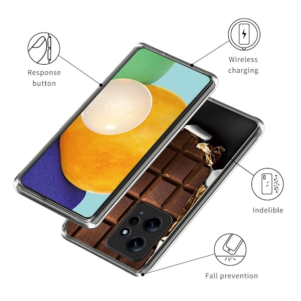 Deco Xiaomi Redmi Note 12 skal - Choklad Brun