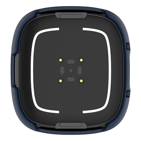 Fitbit Sense 2 / Versa 4 suojus karkaistulla lasilla - Keskiyön Sininen Blue