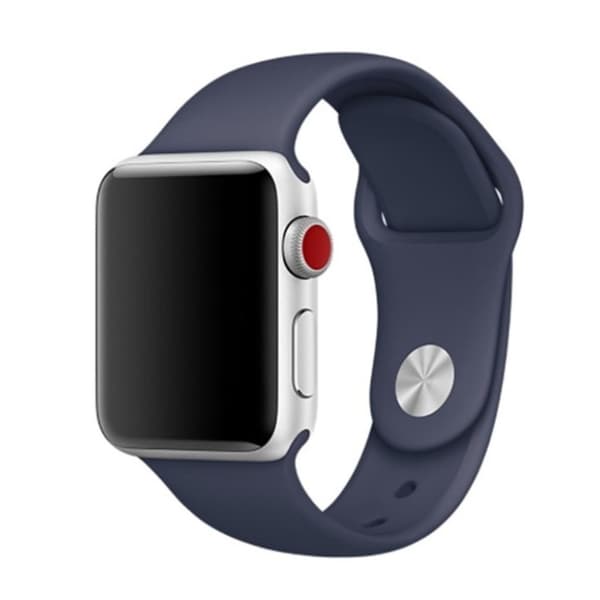 Apple Watch Series 4 44mm silikone Urrem - Night Blue Blue