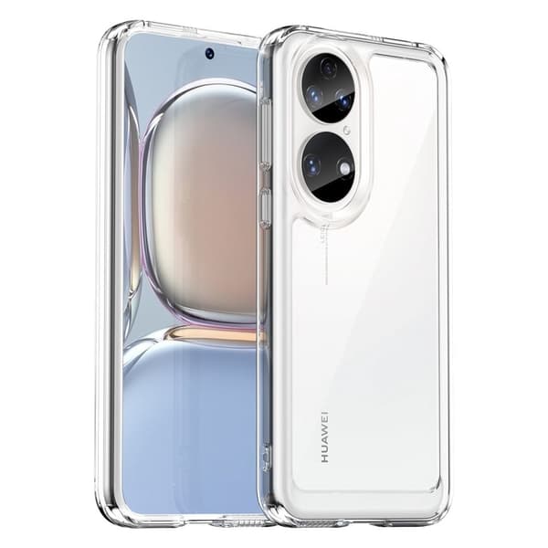Huawei P50 / Huawei P50E smart akryl cover - Transparent Transparent