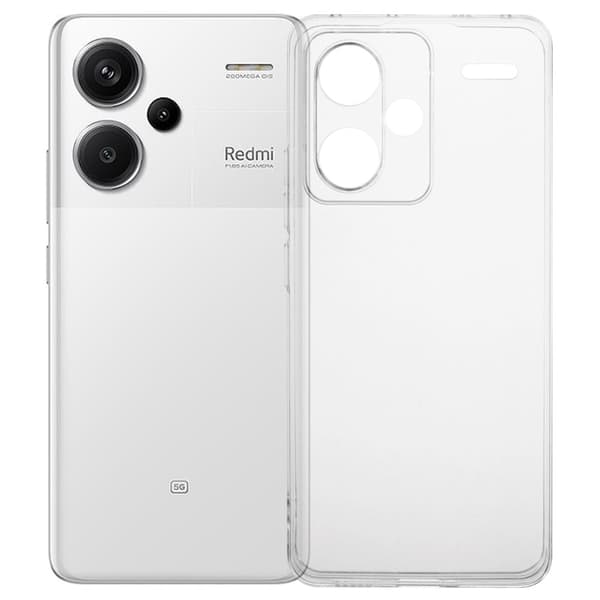 Erittäin ohut läpinäkyvä kotelo Xiaomi Redmi Note 13 Pro Plus Transparent