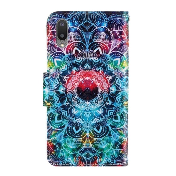 Wonderland Samsung Galaxy M02 / A02 Flip etui - Mandala blomst Multicolor