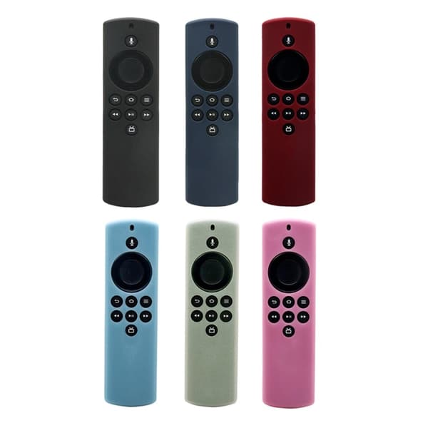 2-i-1 Amazon Fire TV Stick Lite / AirTag-silikondeksel - Rød Red