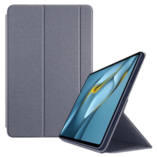 Trefoldig skinnstativveske for Huawei MatePad Pro 10.8 (2021) - Grå Silver grey