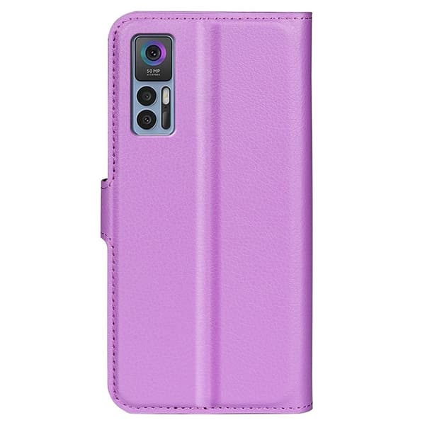 Klassisk TCL 30 5G flip etui - Lilla Purple