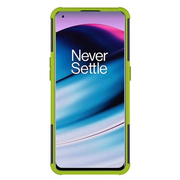 Kickstand-skydd med magnetiskt ark för OnePlus Nord N20 5G - Grön Grön
