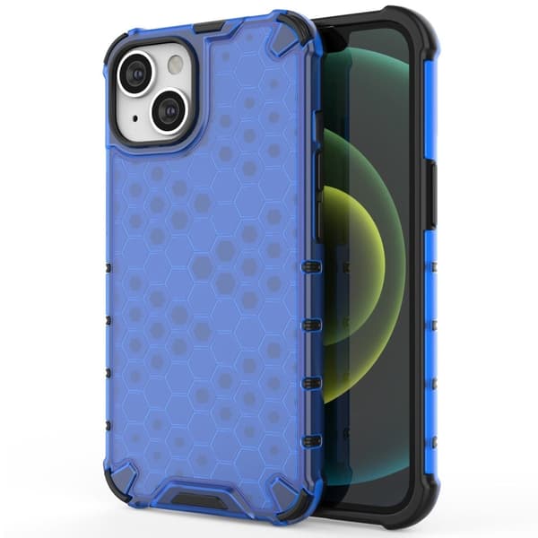 Bofink Honeycomb iPhone 14 Plus skal - Blå Blå