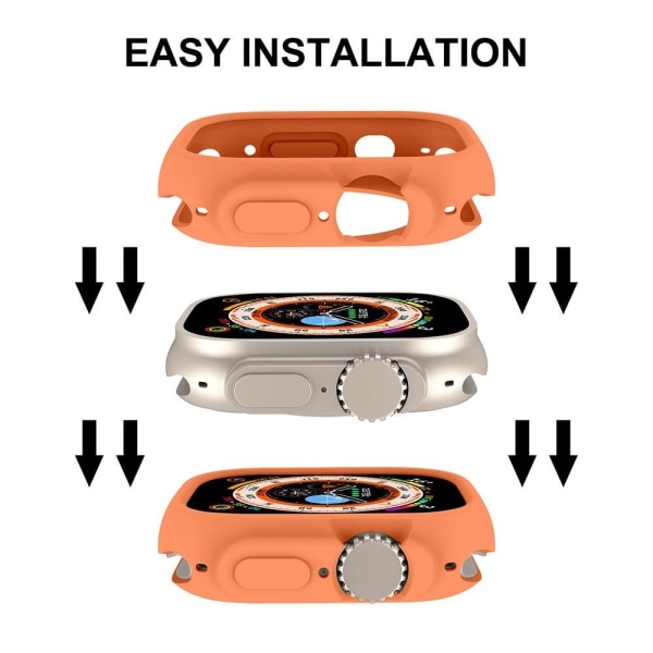 HAT PRINCE Apple Watch Ultra -kellon karkkivärinen suojus - Oranssi Orange