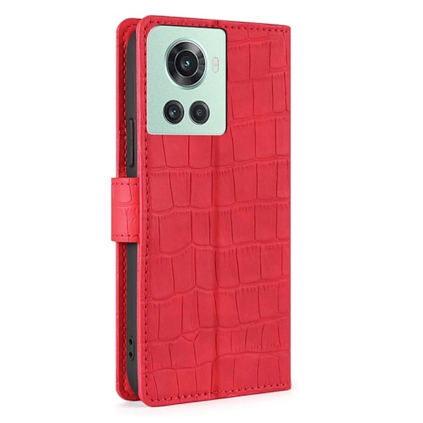 Croco OnePlus 10R / OnePlus Ace cover - Rød Red