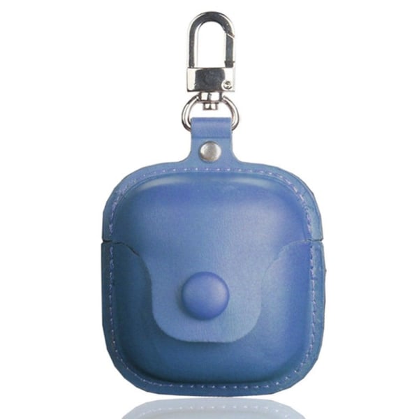 JBL Tune 225TWS leather case - Blue Blå