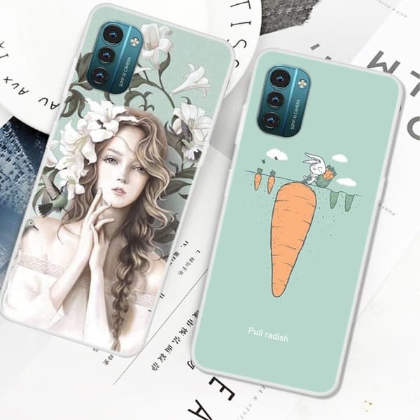 Deco Nokia G11 / Nokia G21 deksel - Blomst Multicolor