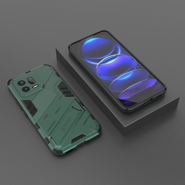 Stødsikker Hybrid Cover med A Moderne Touch til Xiaomi 13 - Grøn Green