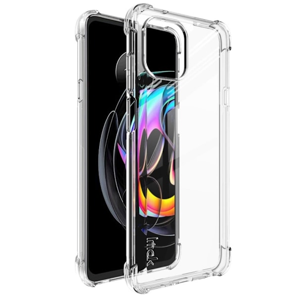IMAK Airbag Cover til Motorola Edge 20 Lite - Transparent Transparent
