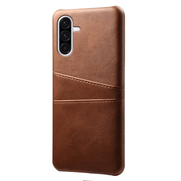Dual Card Samsung Galaxy A36 cover - Brun Brown