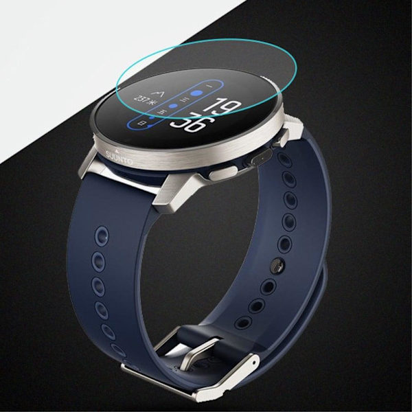 38 mm Suunto 9 Peak HD skærmbeskyttelse Transparent