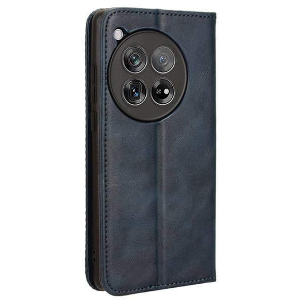 Bofink Vintage läder OnePlus Ace 3 / OnePlus 12R fodral - Blå Blå