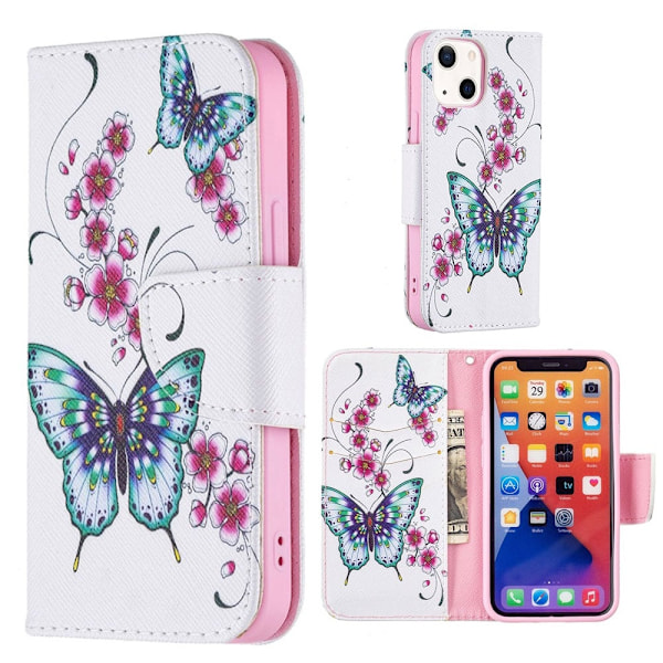 Wonderland iPhone 13 fodral -Flerfärgad multifärg