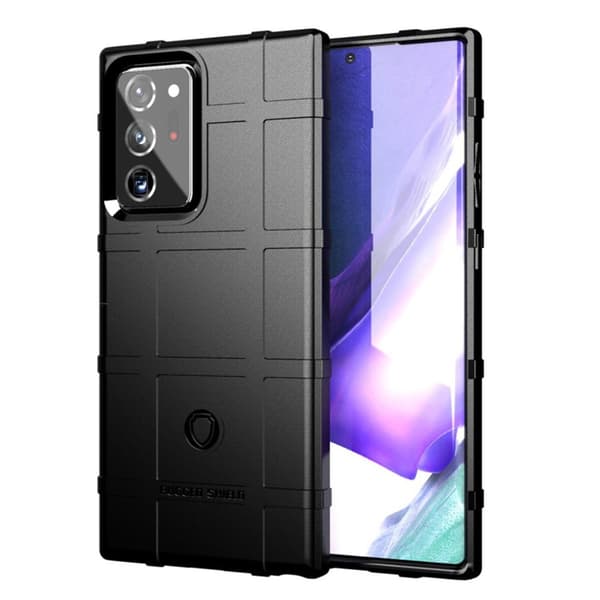 Rugged Shield Etui Samsung Galaxy Note 20 Ultra - Svart Black