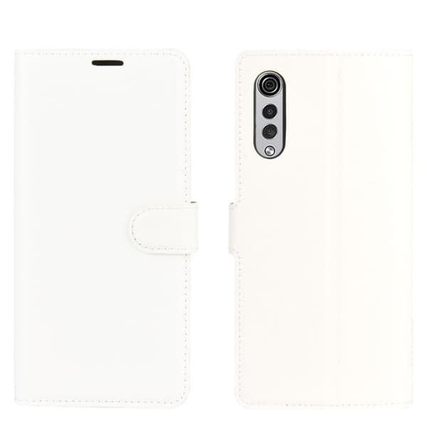 Classic LG Velvet Flippetui - Hvit White