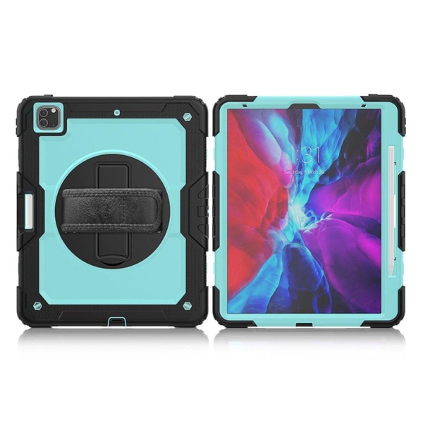 iPad Pro 12.9 inch (2020) / (2018) 360 swivel combo case - Black Blue