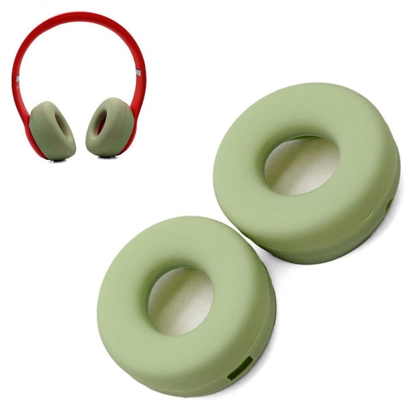 1 par Beats Solo 2 / 3 silikone ørepuder - Avocadogrøn Green