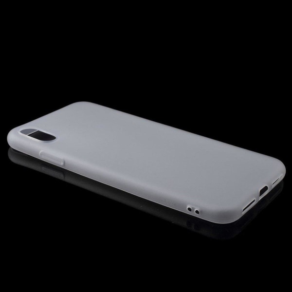 iPhone Xs Max Matta Pintainen Sormenjälki Hylkivä Pehmeä Muovine White