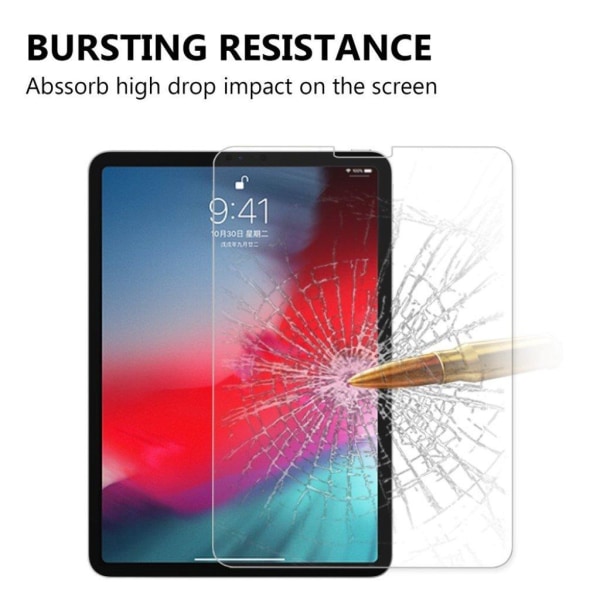 iPad Pro 11" (2018) 9H hærdet glas skærmbeskyttelse Transparent