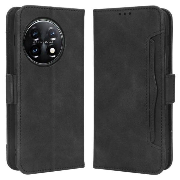Bofink Vintage OnePlus 11 Läderfodral - Svart Svart