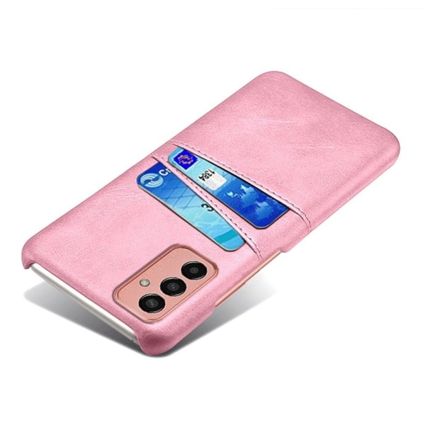 Dual Card Suojakotelo Samsung Galaxy M13 4G - Pinkki Pink