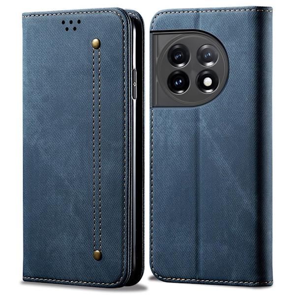 Jeans OnePlus 11 Flippetui - Blå Blue
