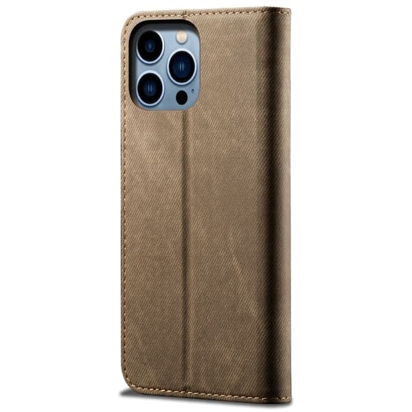 Jeans iPhone 14 Pro Max fodral - Brun Brun