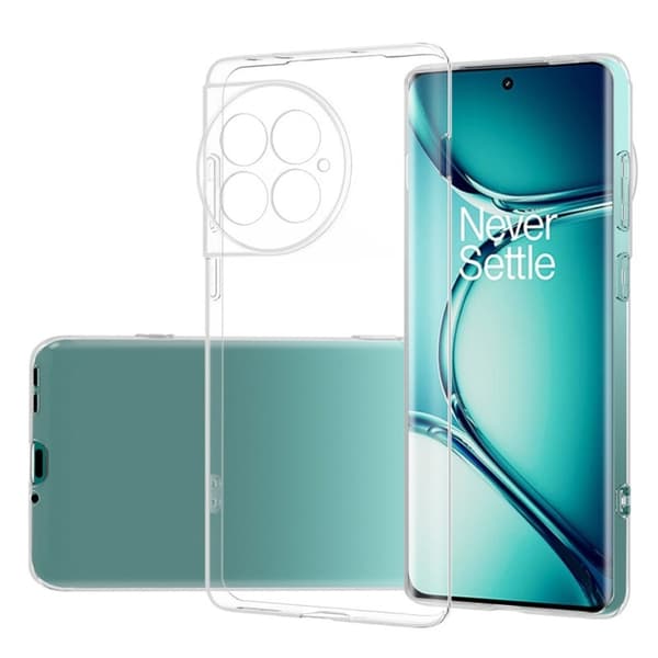 Ultratyndt gennemsigtigt OnePlus 12 etui Transparent