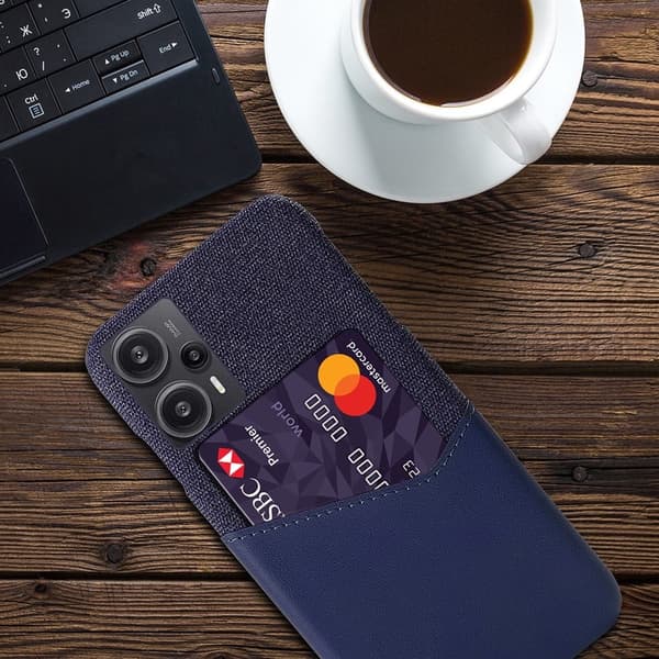 Bofink Xiaomi Poco F5 / Redmi Note 12 Turbo Kort Cover - Blå Blue