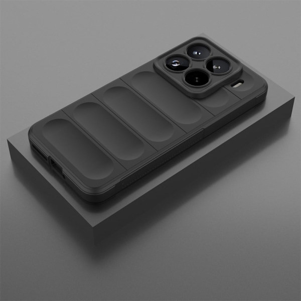 Blødt grebsformet Xiaomi 15 Pro cover - Sort Black