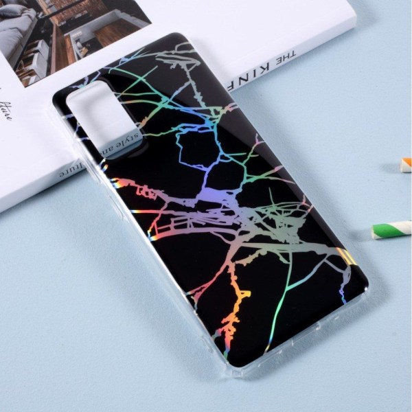 Marble design Samsung Galaxy S20 FE 5G / Samsung Galaxy S20 FE kotelot - Musta Black