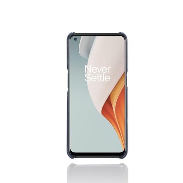 Dual Card Etui OnePlus Nord N100 - Blå Blue