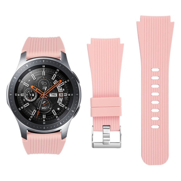 Samsung Galaxy Watch (46mm) erstatnings urrem i silikone ned str Pink