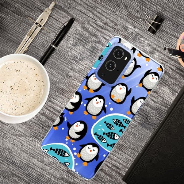 Deco OnePlus 9 Pro skal - Pingvin multifärg