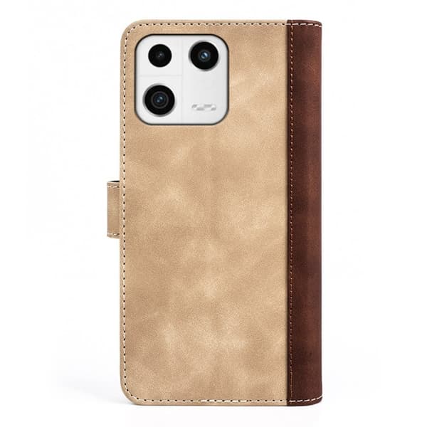 Tofarget lærdeksel for Xiaomi 13 - Gul Yellow