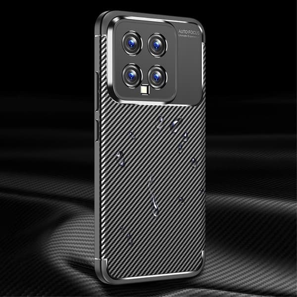 Carbon Shield Xiaomi 14 Suojakotelo Black