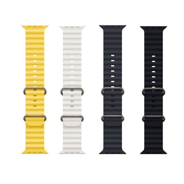 Apple Watch Series 8 (41mm) silikoninen ranneke - Oranssi Orange