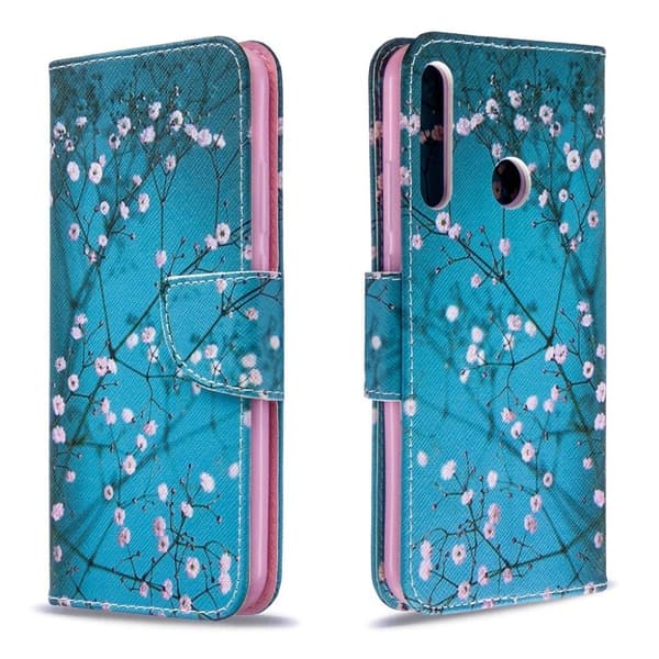 Wonderland Huawei P40 Lite E Etui - Livlig Blomst Multicolor