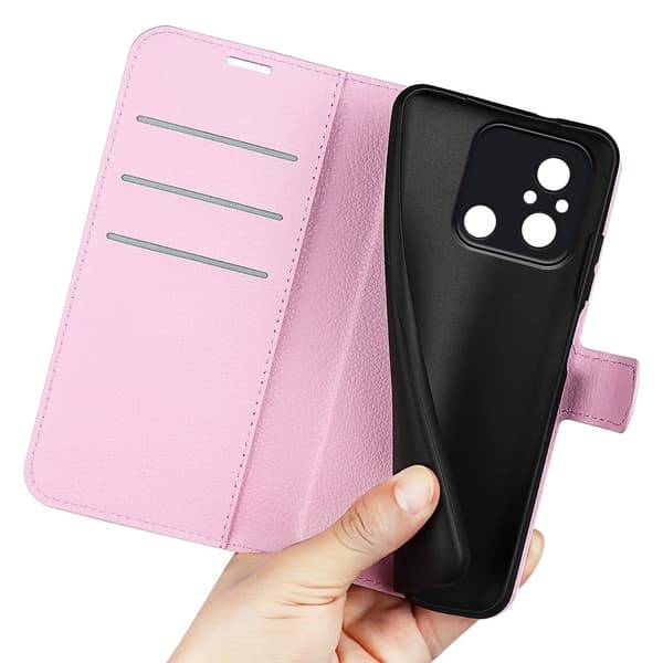 Classic Xiaomi Redmi 12C Flippetui - Rosa Pink