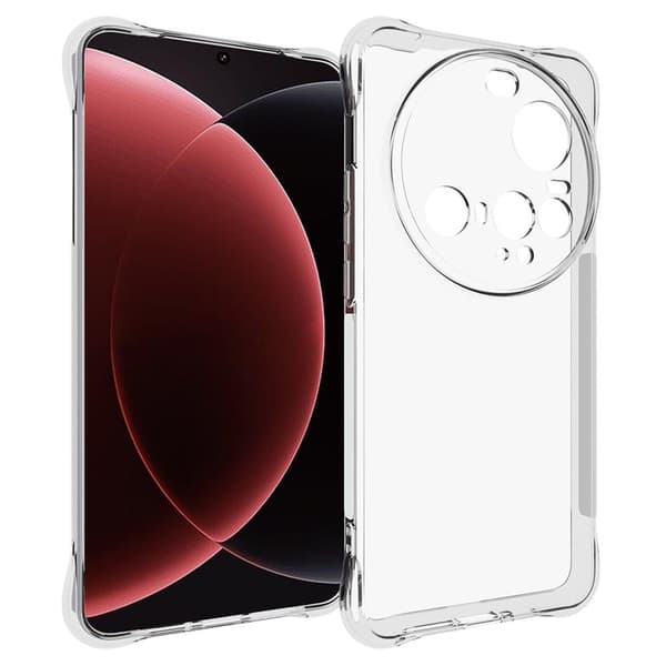 Xiaomi 15 Ultra Flexibelt Telefonfodral Halkfritt Transparent Mobilskal Transparent