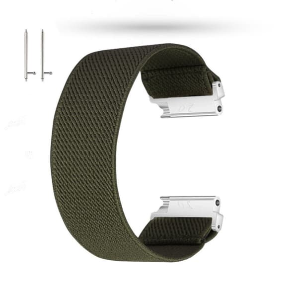 Solid color nylon watch band for Huawei watch - Army Green Grön